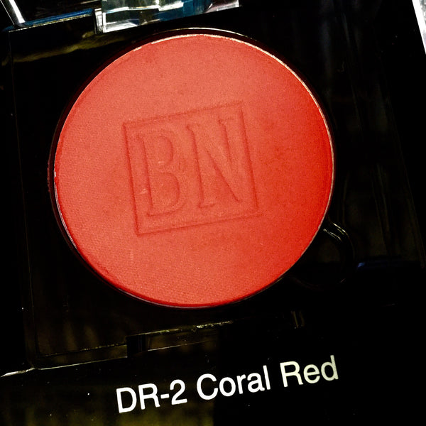 Ben Nye CORAL RED Pressed Powder Rouge