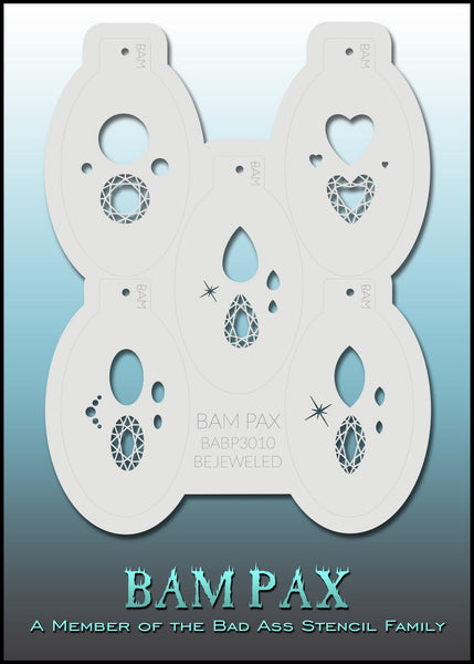 Bad Ass BABP3010 BEJEWELED set of 5