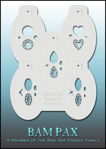 Bad Ass BABP3010 BEJEWELED set of 5