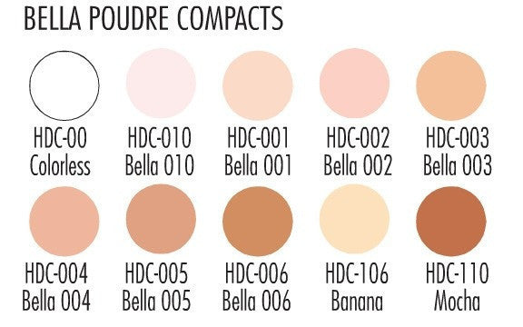 Ben Nye MediaPRO HD BELLA colour HDC-006 poudre compact