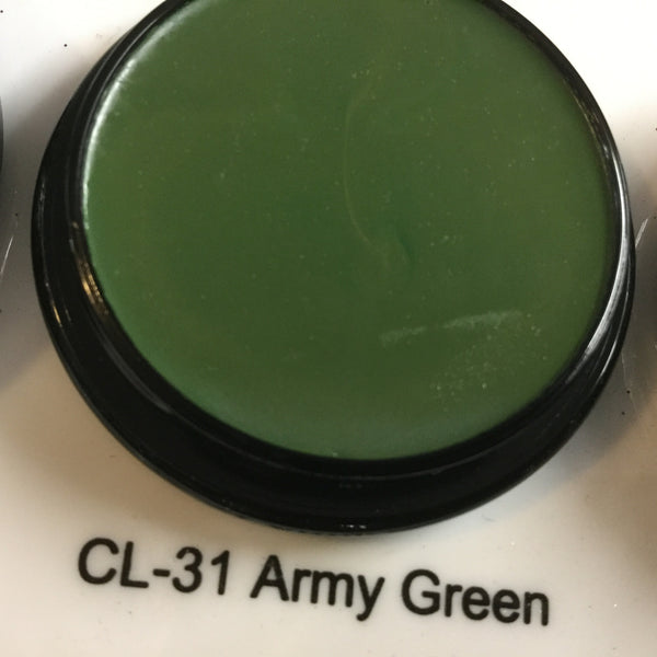 Ben Nye ARMY GREEN Creme Colours 7gm