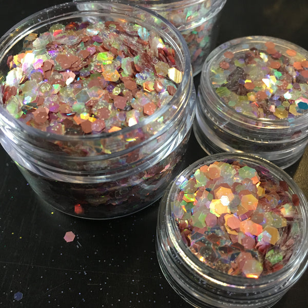 Chunky Glitter Mix "PEONY"