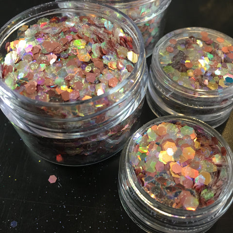 Chunky Glitter Mix "PEONY"